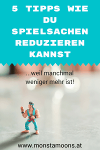 Spielsachen reduzieren