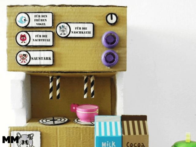 So Machst Du Eine Spielkaffeemaschine Und Einen Spielherd